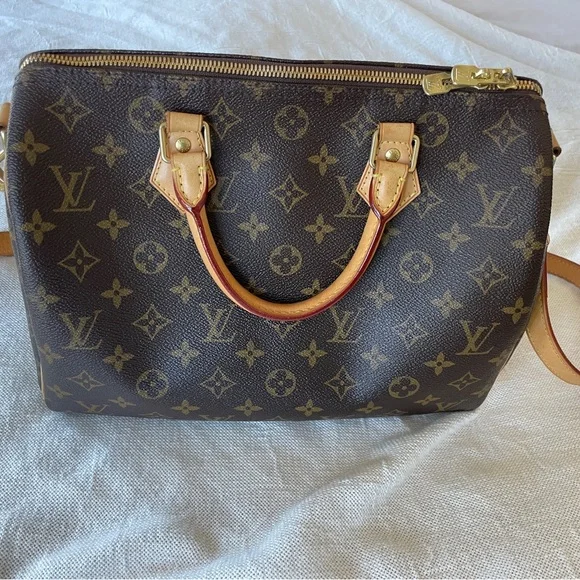 LOUIS VUITTON Speedy Bandoulière 30 Monogram - Picture 1 of 16